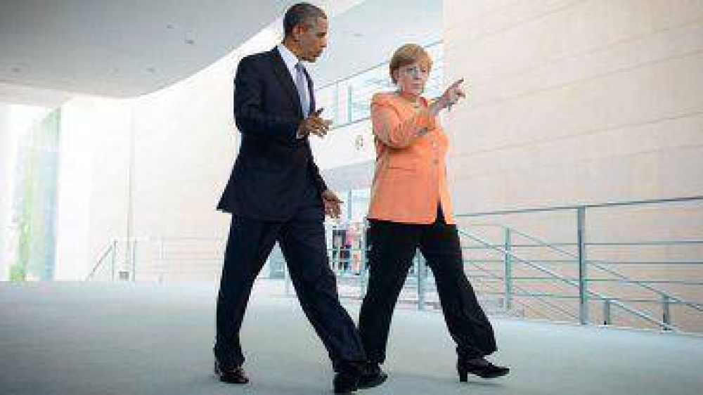 Obama recibe a Merkel en la Casa Blanca con la crisis ucraniana como tema principal