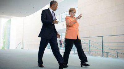 Obama recibe a Merkel en la Casa Blanca con la crisis ucraniana como tema principal
