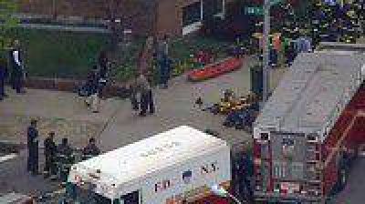 Nueva York: descarril� un tren que trasladaba m�s de mil personas