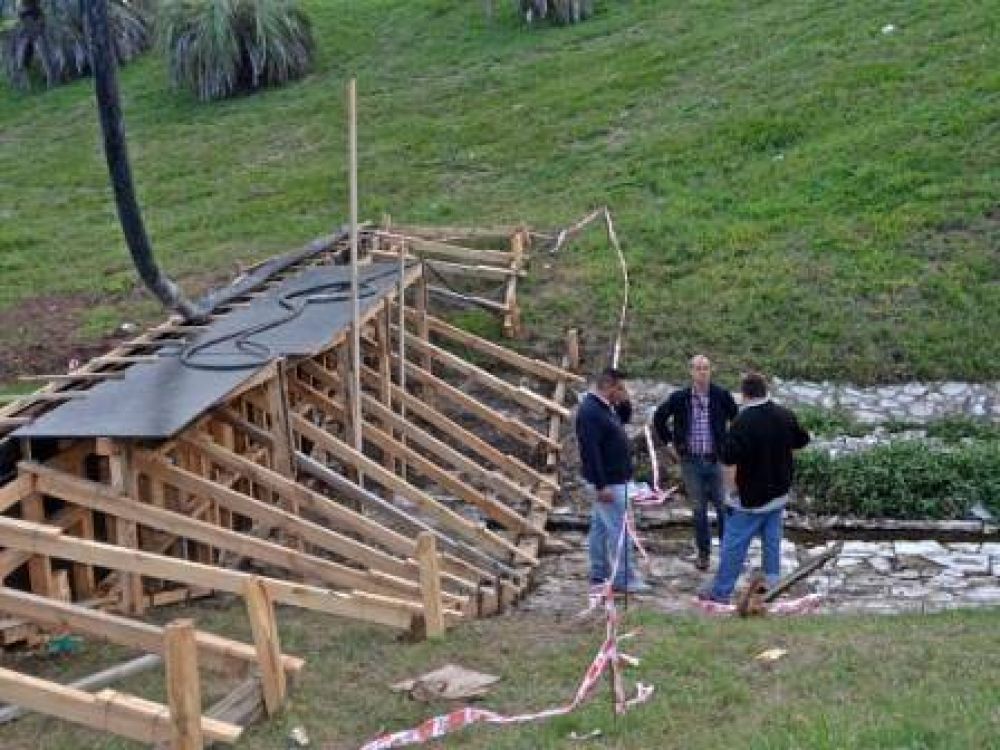 Comenz� la �ltima etapa del Reservorio de Carlos Casares y Acceso, y se anunciaron otros m�s