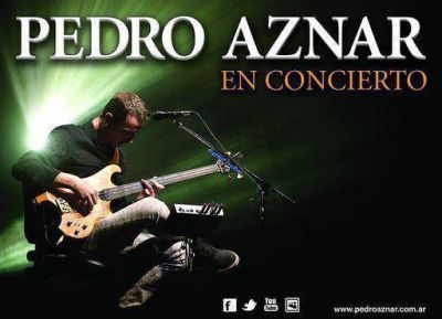 Pedro Aznar se presentar� en la ciudad de Mercedes con un show unipersonal
