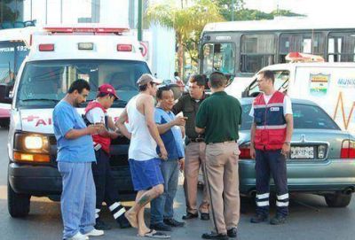 Al menos 20 heridos en un choque m�ltiple