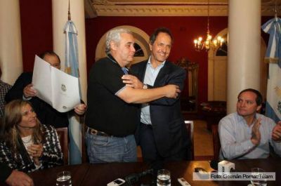 Scioli: �Hay avances econ�micos pero algunos dirigentes opositores buscan instalar el des�nimo�