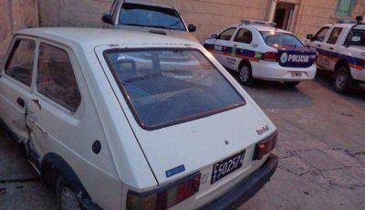 Encontraron hoy un veh�culo robado en febrero pasado