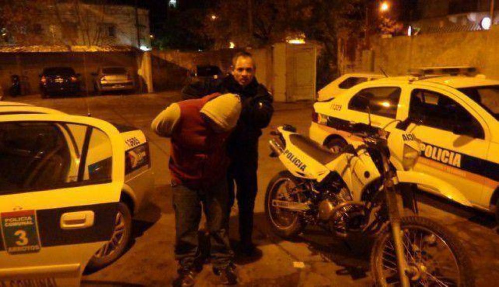 La Polic�a aprehendi� a dos sujetos por robo