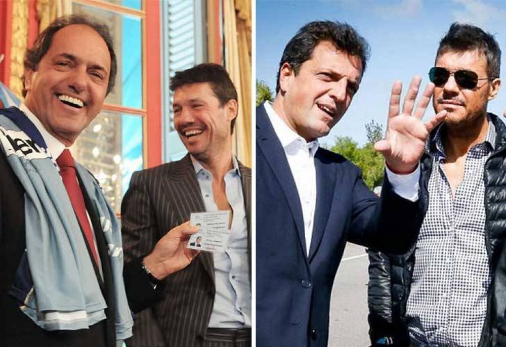 Scioli y Massa estrechan negocios y nexos con Tinelli para blindarse