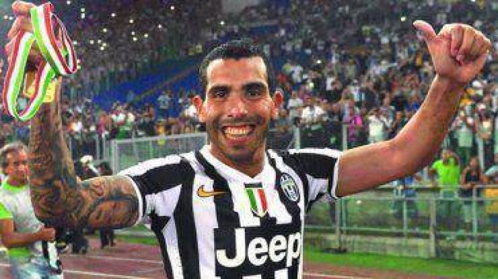 �Sabella prend� la TV! Carlos Tevez lleg� al t�tulo 16 en su carrera
