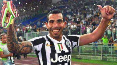�Sabella prend� la TV! Carlos Tevez lleg� al t�tulo 16 en su carrera