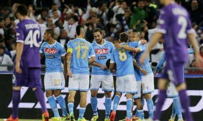 Napoli se coron� campe�n de la Copa Italia