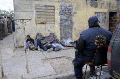 La Procuraci�n General de la Corte revisa lo que queda despu�s de los allanamientos a kioscos de droga