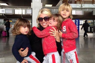 El hijo de Wanda Nara y Maxi L�pez: 
