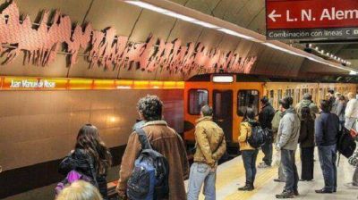 Un grupo de metrodelegados cuestion� el plan de Macri en la L�nea B