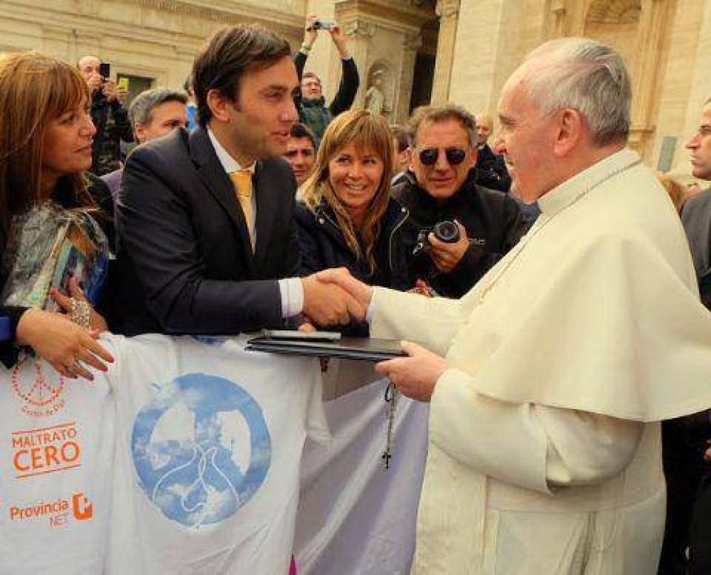 Odino Faccia en el Vaticano: �Fue un momento incre�ble, una inmensa felicidad�