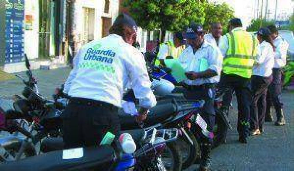 Secuestraron 75 motos por infracciones