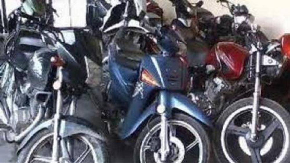 Evitaron una picada al secuestrar 77 motos