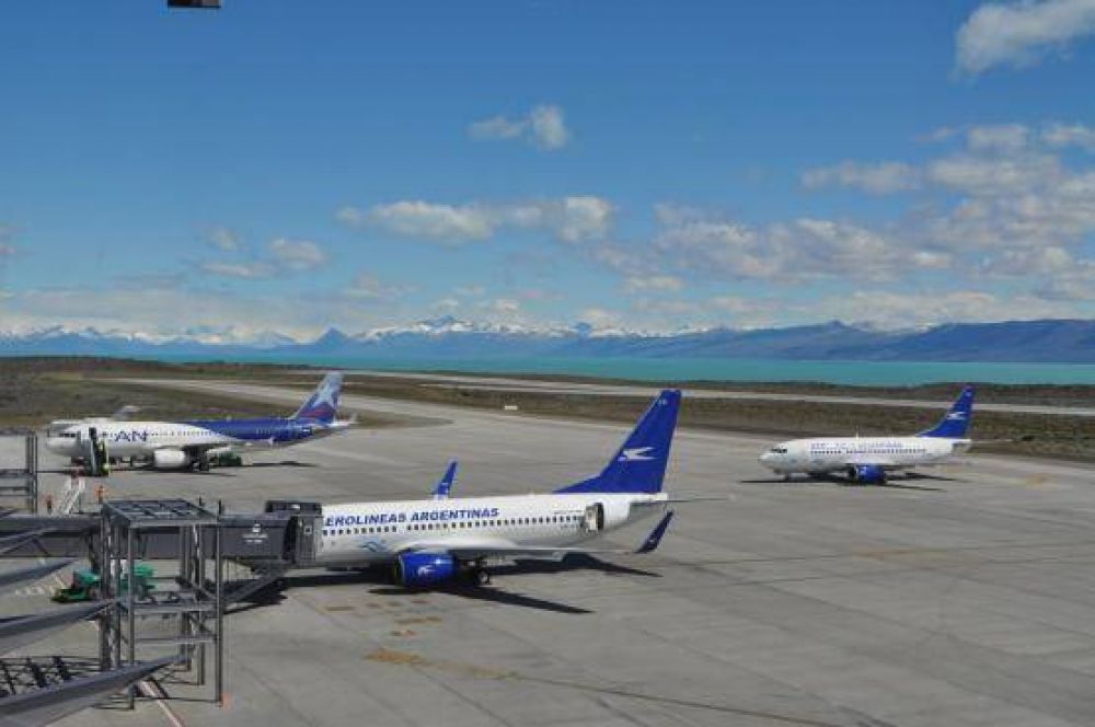 El Calafate volvi� a batir records de ocupaci�n hotelera y movimiento a�reo