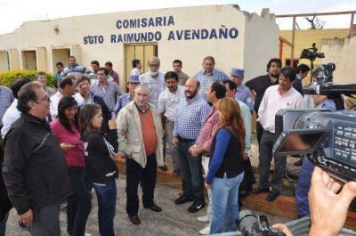 Insfr�n estuvo en Guemes y activ� plan de reconstrucci�n del pueblo