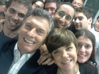 Macri, en la inauguraci�n de la oficina de Facebook en la Argentina