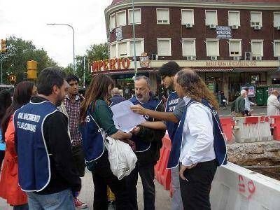 Ordenan paralizar las obras en Chacarita
