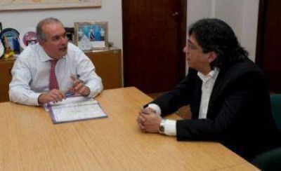 L�pez se reuni� con el diputado nacional Santill�n