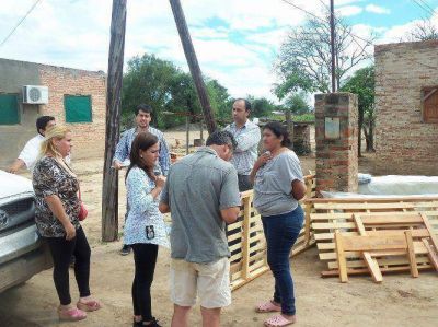 Amplio despliegue de acciones sociales en la localidad de General G�emes