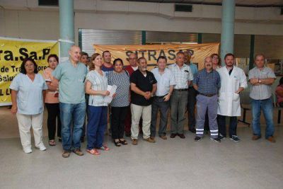 Contin�a el paro del SITRASAP