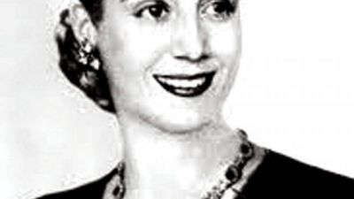 Recuerdan a Eva Per�n