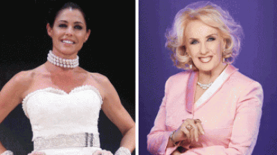 Pamela David vuelve a enfrentarse con Mirtha, en otro canal: 