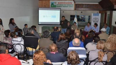 Mar del Plata: presentaron proyecto de Natatorio y Centro Deportivo y Cultural  para el Barrio Colinas de Peralta Ramos
