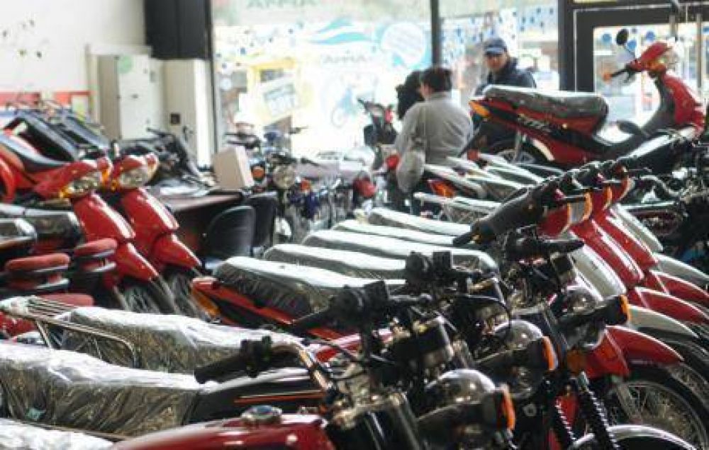 En s�lo un mes, se patentaron mil motos menos
