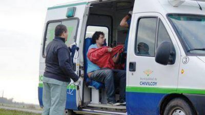Volc� un auto en la Ruta Nacional N� 5 