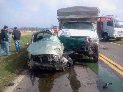 Otro accidente fatal en Ruta 5: dos muertos