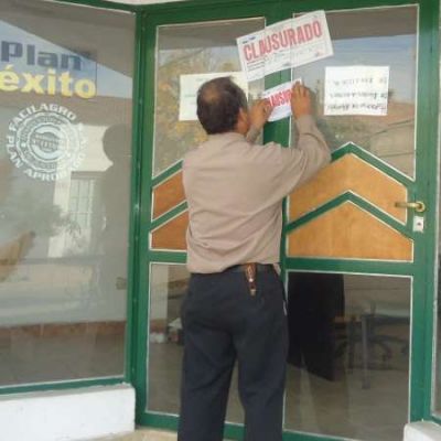 Multa y clausura a comercio de venta de planes de capitalizaci�n y ahorro