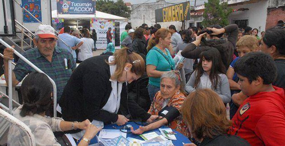 El programa �Tucum�n en Acci�n�, ya est� en los barrios de la capital