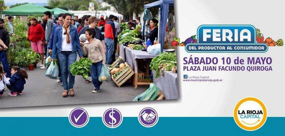 Este s�bado se realizar� la Feria del productor al consumidor