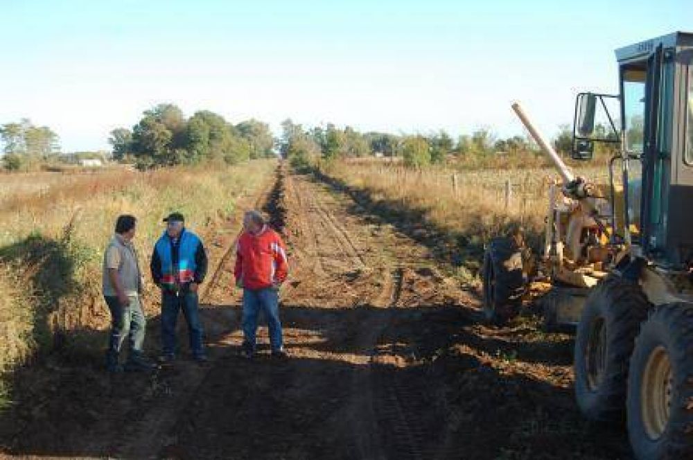TRABAJOS DE LA DIRECCI�N VIAL