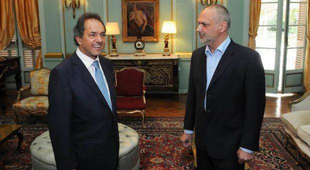 Scioli profundiza alineamiento con Buzzi y traza �agenda conjunta� en seguridad y matriz energ�tica