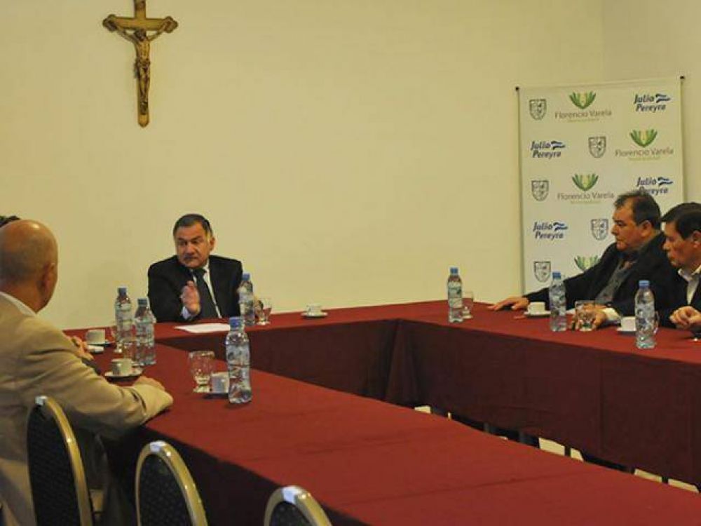 Encuentro con el gremio de remiseros