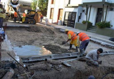 M�ltiples obras viales en barrios y en microcentro