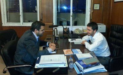 Walter Vuoto se reuni� con el secretario de asuntos municipales de la Naci�n