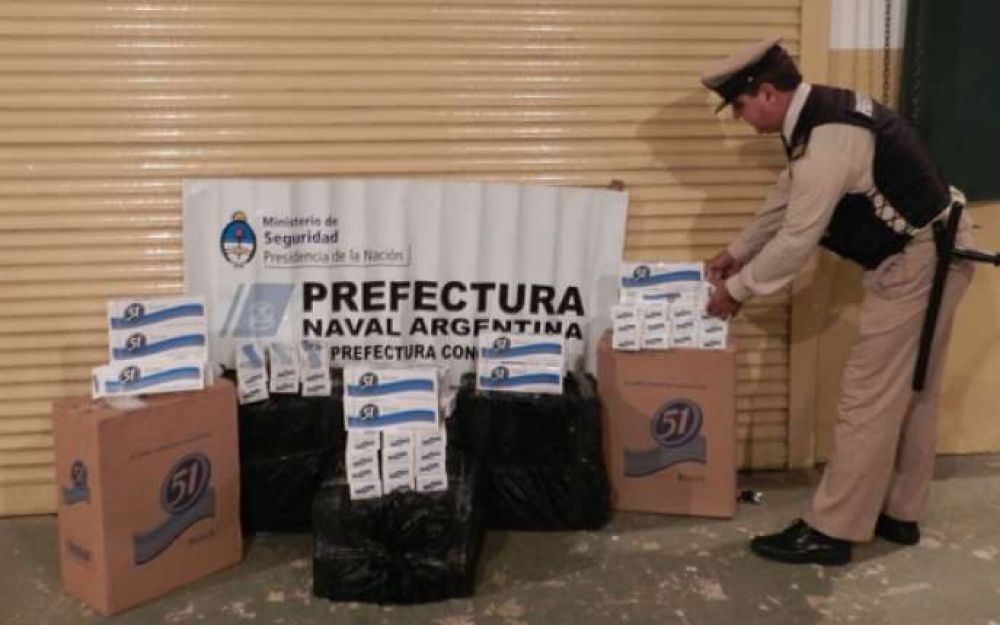 Tres uruguayos fueron detenidos por transportar 60.000 cigarrillos