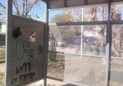 El 60 por ciento de las garitas son blanco del vandalismo 