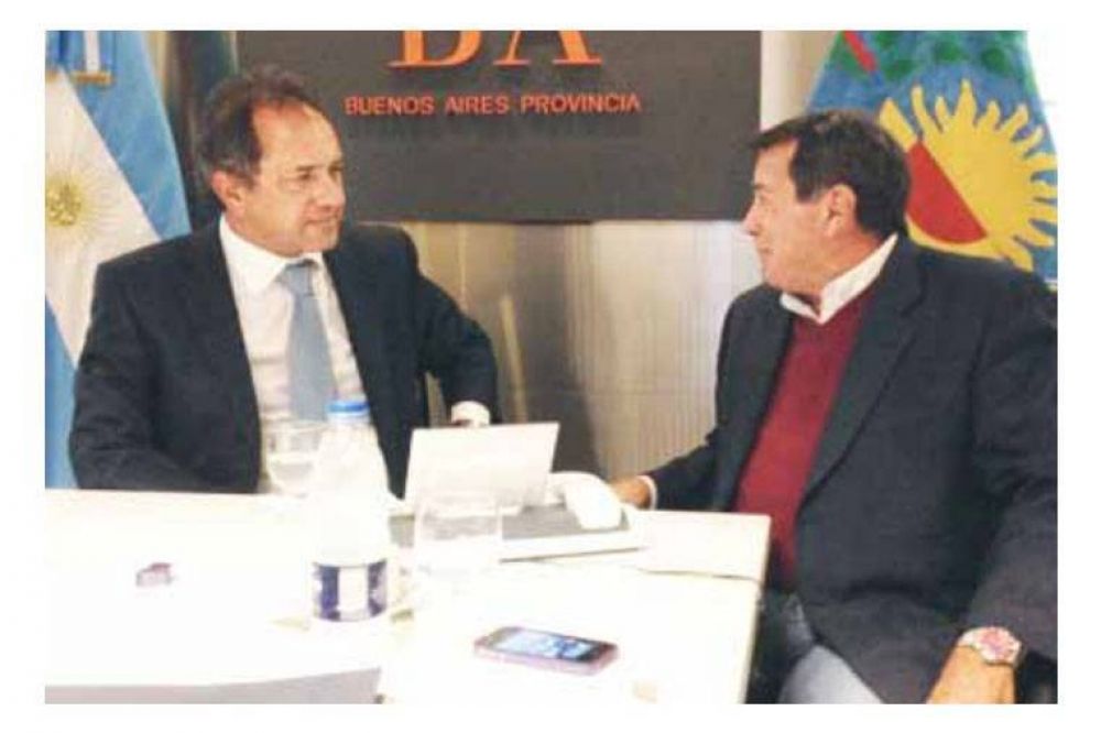 Alasino es el armador de Scioli