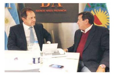 Alasino es el armador de Scioli