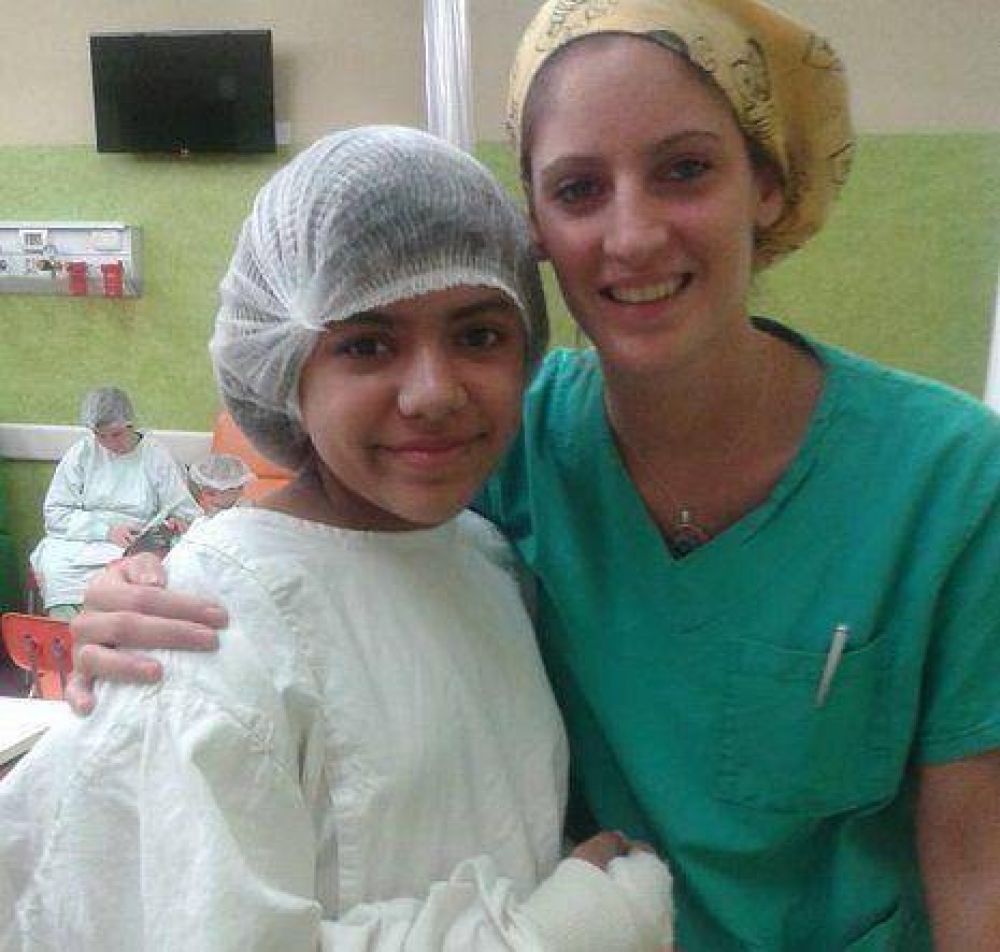 Conmovedora cruzada solidaria por Tatiana Gonz�lez