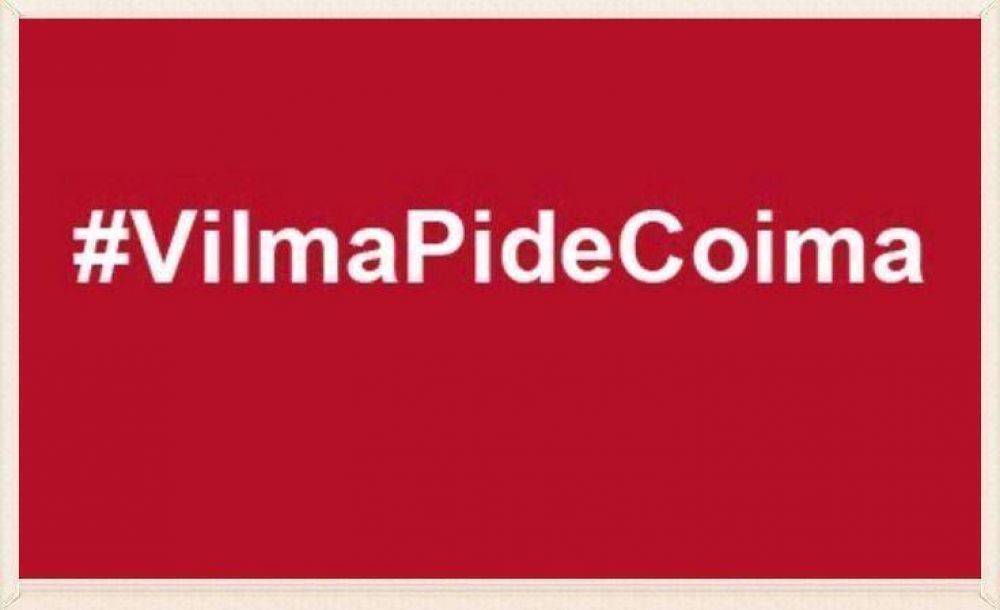 Baragiola vincul� a Acci�n Marplatense con el hashtag #VilmaPideCoima