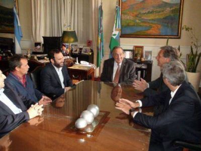 Lunghi recibi� al director ejecutivo de ARBA