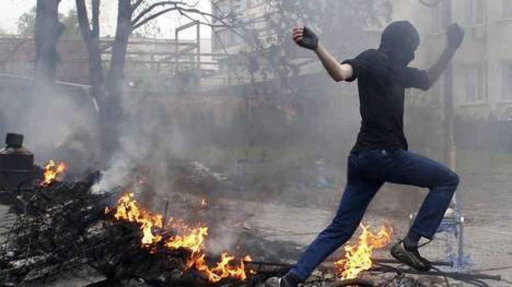 Tensi�n en Ucrania: mueren 20 rebeldes prorrusos al enfrentar a polic�as