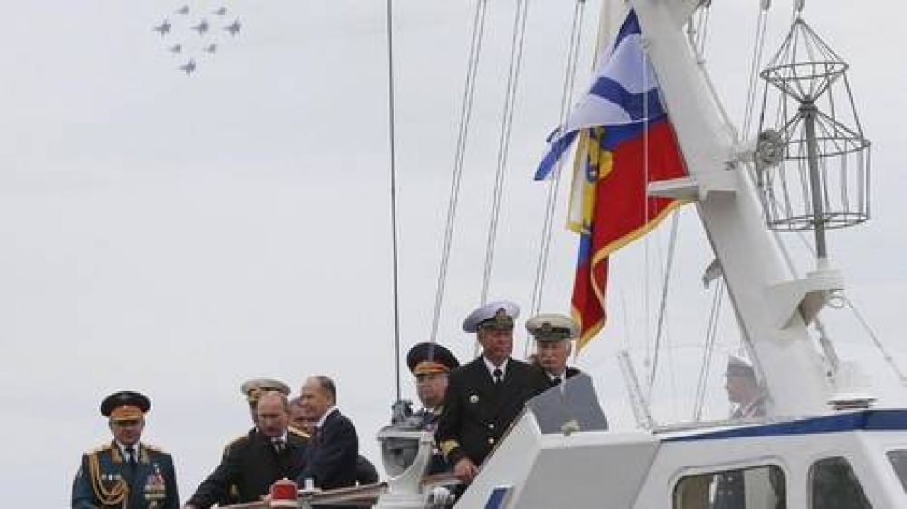 Putin desembarca en Crimea