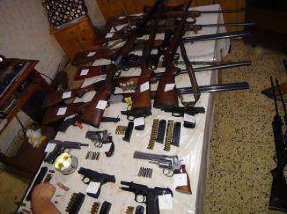 Era un taller mec�nico pero alquilaba armas